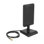 Delock 88992 Antena LTE, SMA, 2-4 dBi, omnidireccional, base magnética, cable ULA 100 de 1 m, negro
