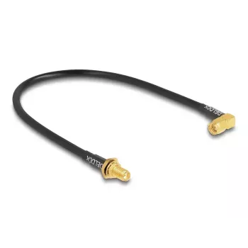 Cable coaxial DeLOCK 12110 0,3 m SMA negro