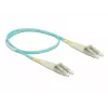 Cable de fibra óptica DeLOCK LC a LC multimodo OM3 0,5 m