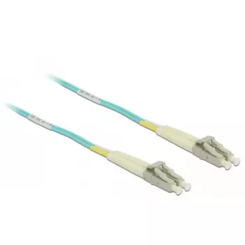 Cable de fibra óptica DeLOCK LC a LC multimodo OM3 0,5 m