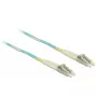 Cable de fibra óptica DeLOCK LC a LC multimodo OM3 0,5 m