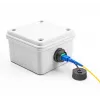 Conector de cable de fibra óptica DeLOCK SC simplex conector hembra a SC simplex conector hembra impermeable