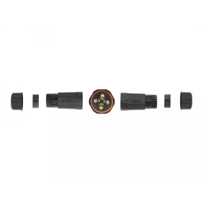 Conector de cable eléctrico DELOCK 86914 recto 85–260V negro 25×114 mm 1 unidad