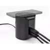 Cargador USB e inalámbrico DeLOCK 1 × USB Type-C PD + 2 × USB Type-A 58 W