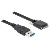 Cable USB DeLOCK 2 m USB 3.0 USB 3.2 Gen 1 Micro-USB B negro
