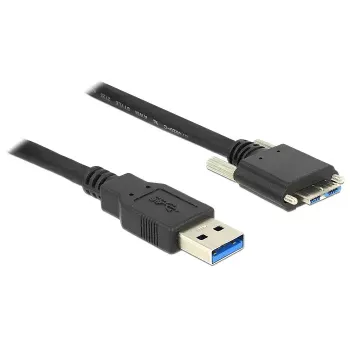 Cable USB DeLOCK 2 m USB 3.0 USB 3.2 Gen 1 Micro-USB B negro