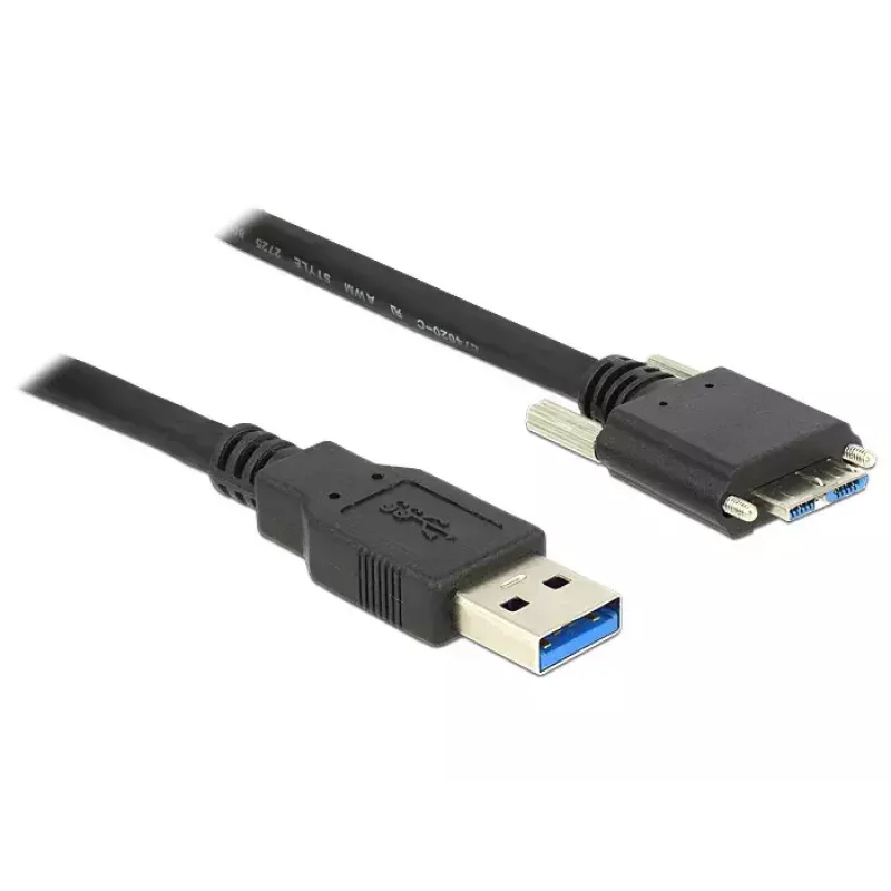 Cable USB DeLOCK 2 m USB 3.0 USB 3.2 Gen 1 Micro-USB B negro