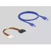 Tarjeta riser PCI Express x1 a x16 DeLOCK 41430