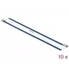 Bridas DeLOCK 18793 acero azul 200 mm 10 uds.