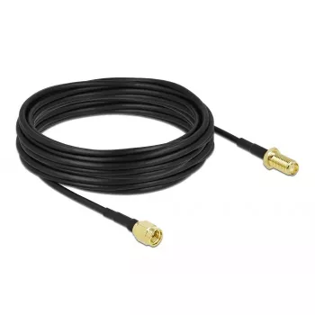 Cable de antena DeLOCK conector macho SMA a conector hembra SMA LMR/CFD100 10 m