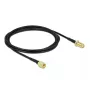 Cable de antena DeLOCK conector macho SMA a conector hembra SMA LMR/CFD100 2 m