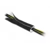 Funda de cables DeLOCK neopreno flexible 1,5 m x 135 mm negro/blanco