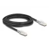Cable de red DELOCK 80257 — Cat6a S/FTP (S-STP), RJ-45 a RJ-45, 3 m, negro