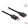 Cable de extensión DisplayPort DeLOCK 8K 60 Hz 1 m