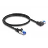 Cable de red DeLOCK RJ45 Cat.6A S/FTP 0,5 m negro