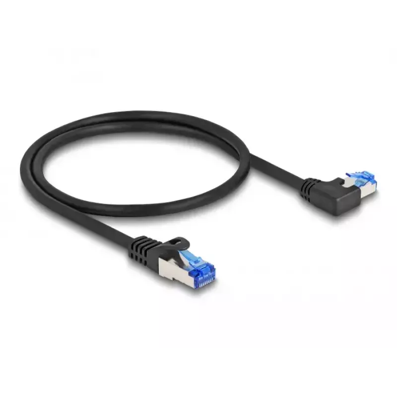 Cable de red DeLOCK RJ45 Cat.6A S/FTP 0,5 m negro