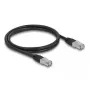 Cable de red DeLOCK RJ45 Cat.6A S/FTP 1 m negro