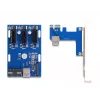 Tarjeta riser DeLOCK PCI Express x1 a 3 x PCIe x1 50 cm cable USB