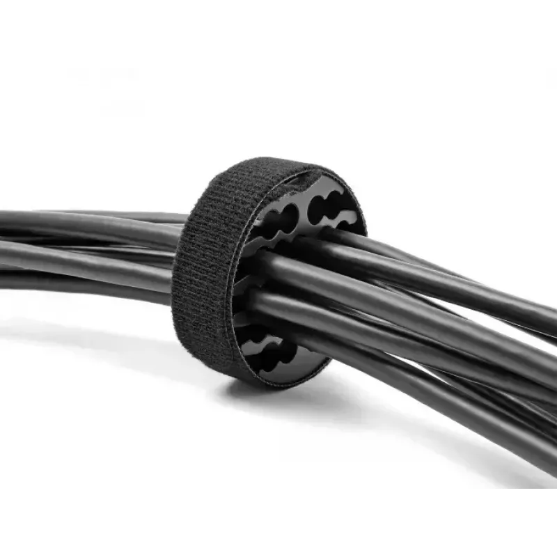 Sujetacables DeLOCK 66057 negro universal 26x280x280mm