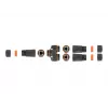 Cable de red DeLOCK 88143 adaptador en Y RJ45 a 2 x RJ45 Cat.6 negro