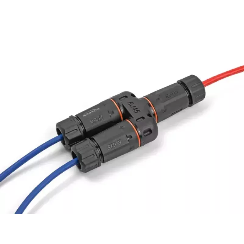 Cable de red DeLOCK 88143 adaptador en Y RJ45 a 2 x RJ45 Cat.6 negro