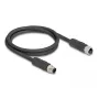 DeLOCK 80520 Cable sensor/actuador 2 m RST M12 negro