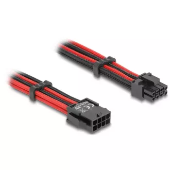 Cable de alimentación interno DELOCK 80975 — 8 polos a PCI-E 6+2 polos, 0,3 m