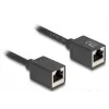 Cable de red DeLOCK 90324 RJ-45 Cat6a 0,5 m negro