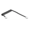 Cable telefónico DeLOCK 90201 1 m negro RJ-11