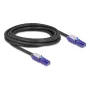 Cable de red DeLOCK 80928 RJ-45 Cat6 3 m negro violeta
