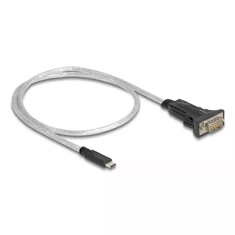 DeLOCK Adaptador USB Type-C a serie RS-422/485 conector macho regleta de 6 pines 0,5 m