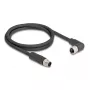DeLOCK Cable sensor/actuador 80527 5 m RST M12 negro