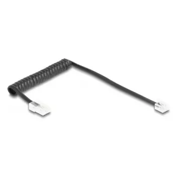 DeLOCK Cable telefónico 1 m negro 88442 RJ-11 RJ-45