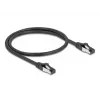 Cable de red DeLOCK 80570 RJ-45 Cat8.1 0,5 m negro