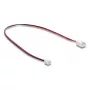 DeLOCK 90762 Cable alargador de ventilador JST 2 pines, macho a hembra, longitud del conector 7 mm, 30 cm