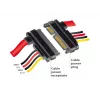 Cable SATA DeLOCK 83804 1 m SATA 22 polos negro rojo amarillo