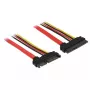Cable SATA DeLOCK 83804 1 m SATA 22 polos negro rojo amarillo