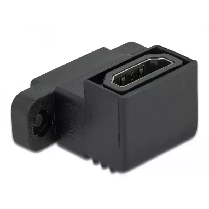 Adaptador HDMI DeLOCK Easy 45 en ángulo 90°