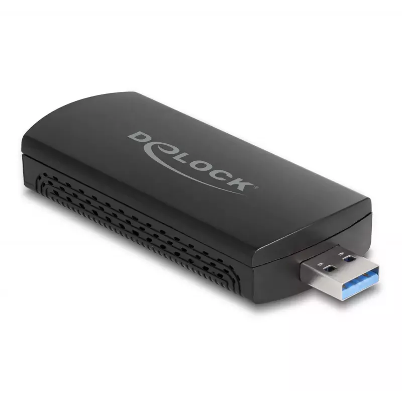 Tarjeta de red WLAN DeLOCK 12771 1201 Mbit/s USB Wi-Fi 6