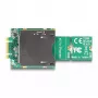 Adaptador DeLOCK M.2 Key B+M conector macho a ranura CFexpress, M.2, CFexpress B, CF