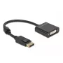 Adaptador DisplayPort 1.2 conector macho a DVI conector hembra 4K activo DeLOCK 63482