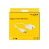 Adaptador DisplayPort 1.2 conector macho a HDMI conector hembra 4K DeLOCK 63586