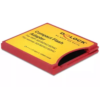 Adaptador de tarjeta Delock 62542 SD/SDHC/SDXC a CompactFlash