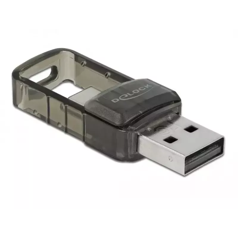 Adaptador Bluetooth DeLOCK USB 2.0 4.0 2 en 1 Type-C Type-A