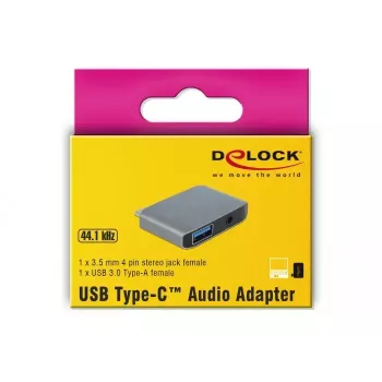 Dock para portátil DeLOCK 63965 antracita