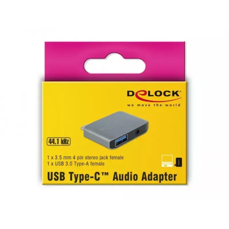 Dock para portátil DeLOCK 63965 antracita