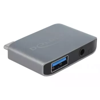 Dock para portátil DeLOCK 63965 antracita