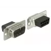 Adaptador de cable/cambiador de conector hembra DeLOCK 66167