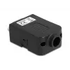 Conector de cables DeLOCK 66264 Sub-D 9 bloque de terminales de 10 polos negro