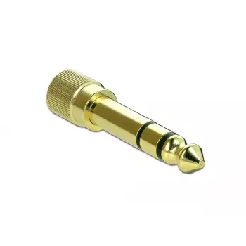 Adaptador DeLOCK 66390 3,5 mm a 6,35 mm oro